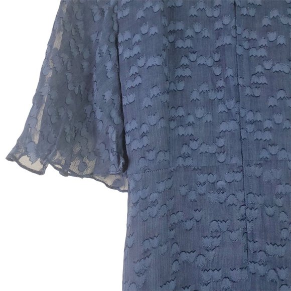 50's RARE Original Leilian Tokyo Sheer Dress 10 - Picture 9 of 10